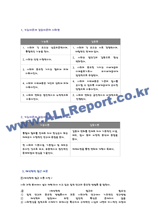 [유아교육학]기능론 ,갈등론 , 해석학적 접근이론 (1).hwp